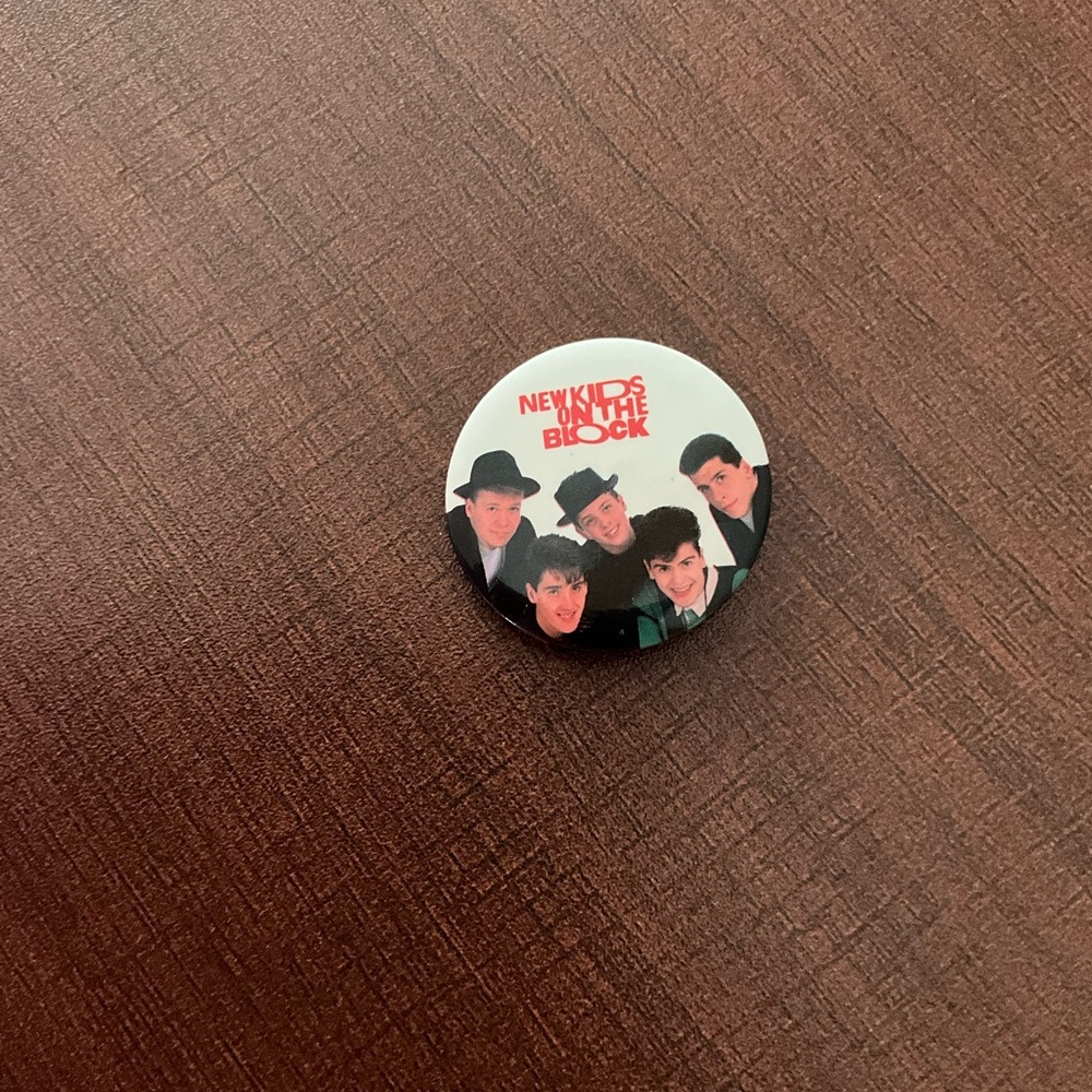 New Kids on the Block Button / Pin